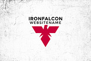 Iron Falcon Logo Template, a Branding & Logo Template by pne-design (Thumbnail 1 of 2)