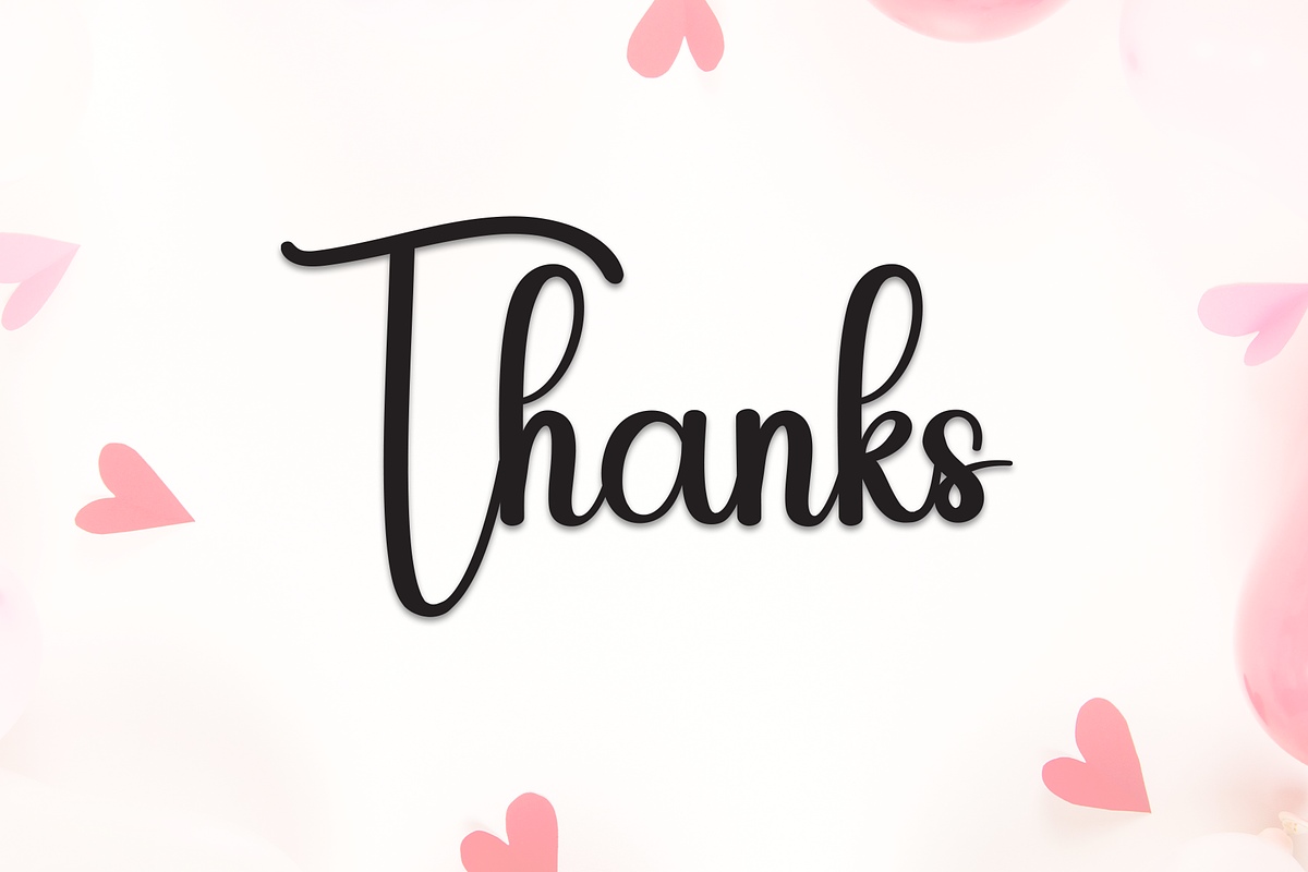 Lovely | Script Font, a Handwritten Font by Scratchones (Photo 9 of 9)