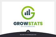 Grow Stats - Letter G Logo Template, a Branding & Logo Template by LOGOMAGINE (Thumbnail 5 of 16)