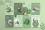 Green Life 3in1 Canva Template, a Social Media Template by Brandearth RRGraph (Thumbnail 10 of 11)