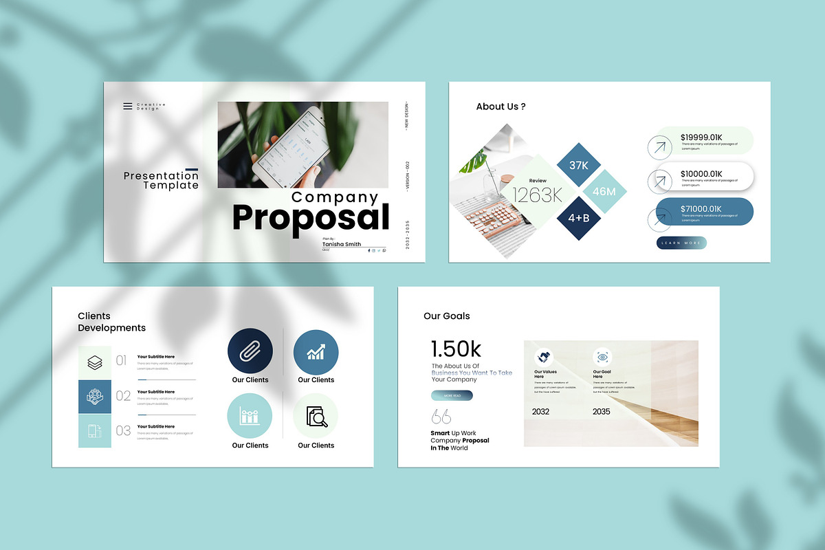 Company Proposal Presentation, a Presentation Template by Soraclod (Photo 4 of 9)