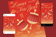 Lunar New Year Flyer, a Flyer Template by Annora Studio (Thumbnail 2 of 6)