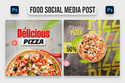 Food Instagram Social Media Posts, a Social Media Template by Northfrom (Thumbnail 1 of 2)