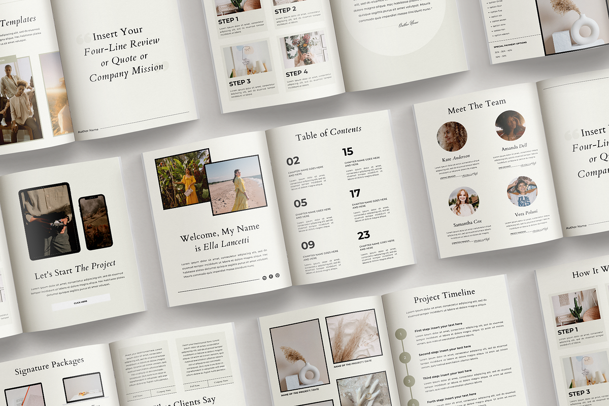 Services & Pricing Guide | Canva, a Brochure Template by Ralony (Photo 6 of 10)