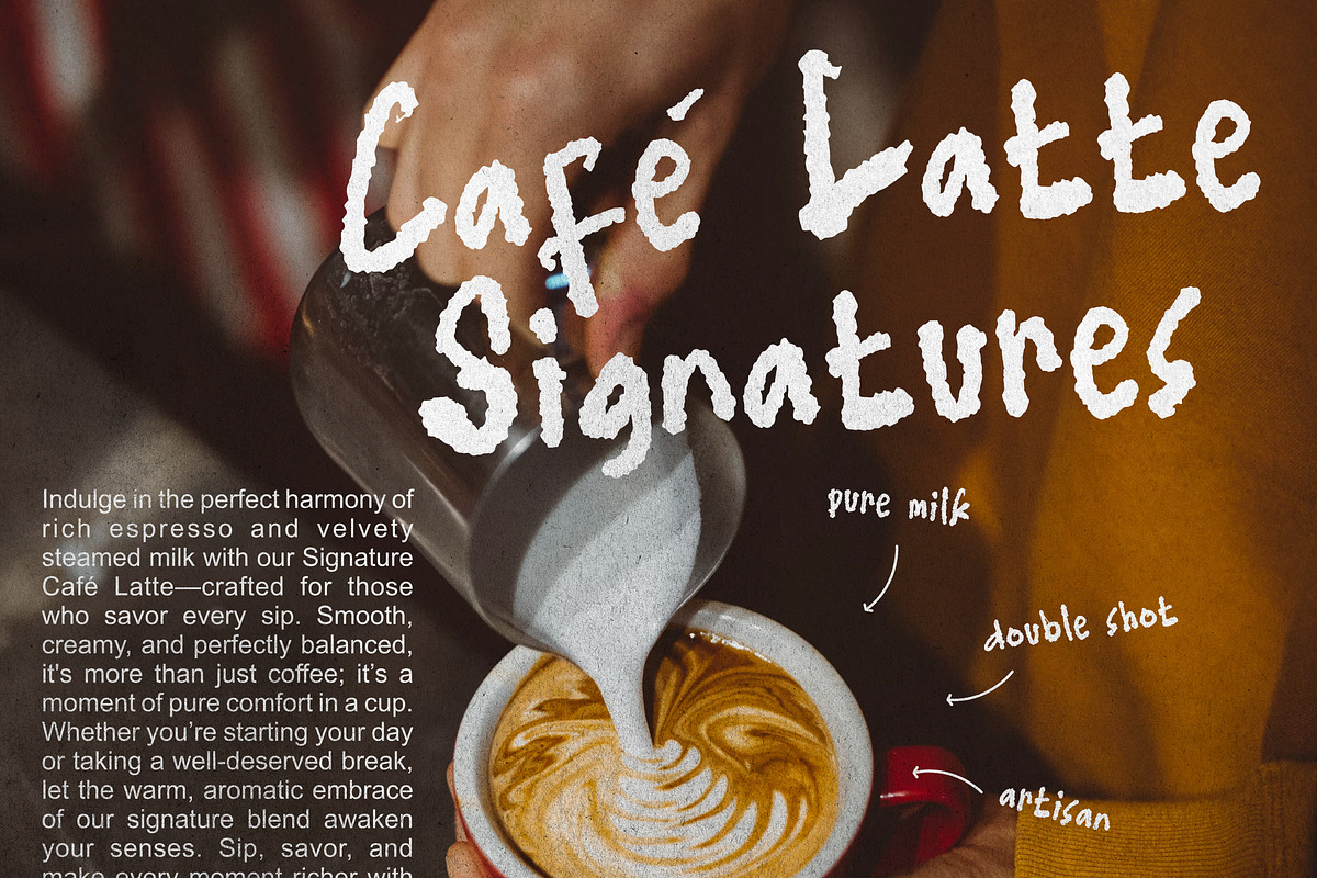 Très Mauvais – Jittery Handwritten, a Handwritten Font by VASTARD STUDIO (Photo 7 of 12)