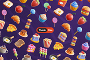 Fast Foods 3D Icons, a Food & Drink 3D Model by Rakata Studio (Thumbnail 6 of 7)
