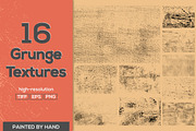 16 Vector Grunge Textures, a Texture Graphic by Artem Vorotnikov (Thumbnail 1 of 5)