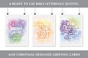 Vector Set - Christmas Bible Quotes, an Illustration by EMFTA (Thumbnail 1 of 4)