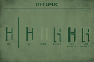 Pirate Modern Label Typeface