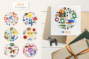 Cute Alphabet Professions. Part 2, an Object Graphic by Kate_Rina (Thumbnail 16 of 17)
