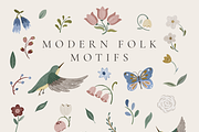 Modern Folk Motifs Collection, a Decorative Illustration by Karma (Thumbnail 16 of 17)