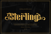 Ringer Luctor Decorative Display, a Blackletter Font by Denustudios (Thumbnail 3 of 12)
