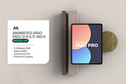 Animated iPad Pro 12.9 & 11  Mockup, an iPad Mockup by Modern Studio (Thumbnail 1 of 4)