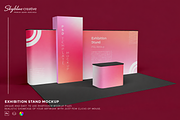 Exhibition Stand Mockup, an Advertising Mockup by skybluecreative (Thumbnail 1 of 2)