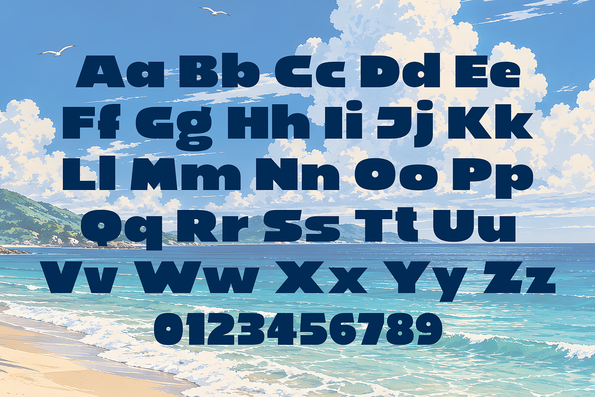 Zogumi - Retro Futuristic Fonts, a Sans Serif Font by Ian Irwanwismoyo (Photo 6 of 8)