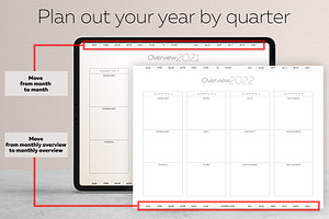 Dated Digital Planner 2021-2022
