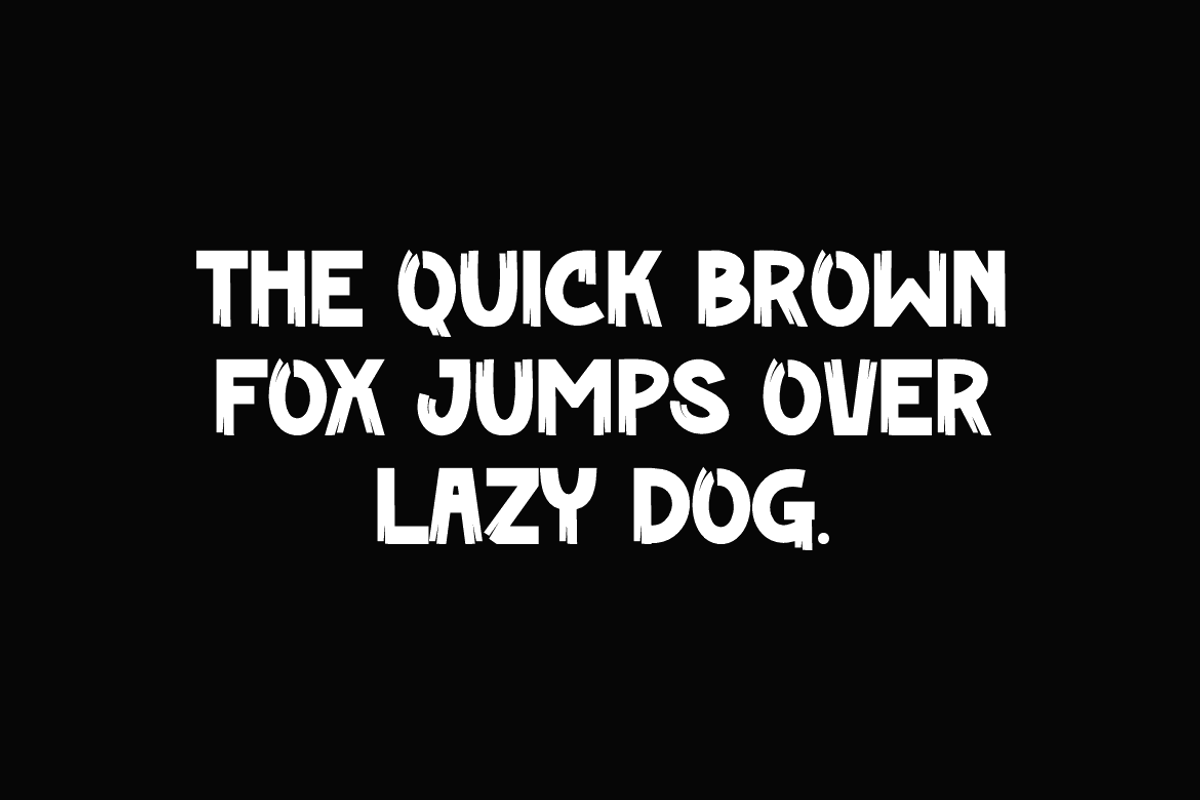 Growang - Brush Font, a Sans Serif Font by Iqsiart Studio (Photo 4 of 6)