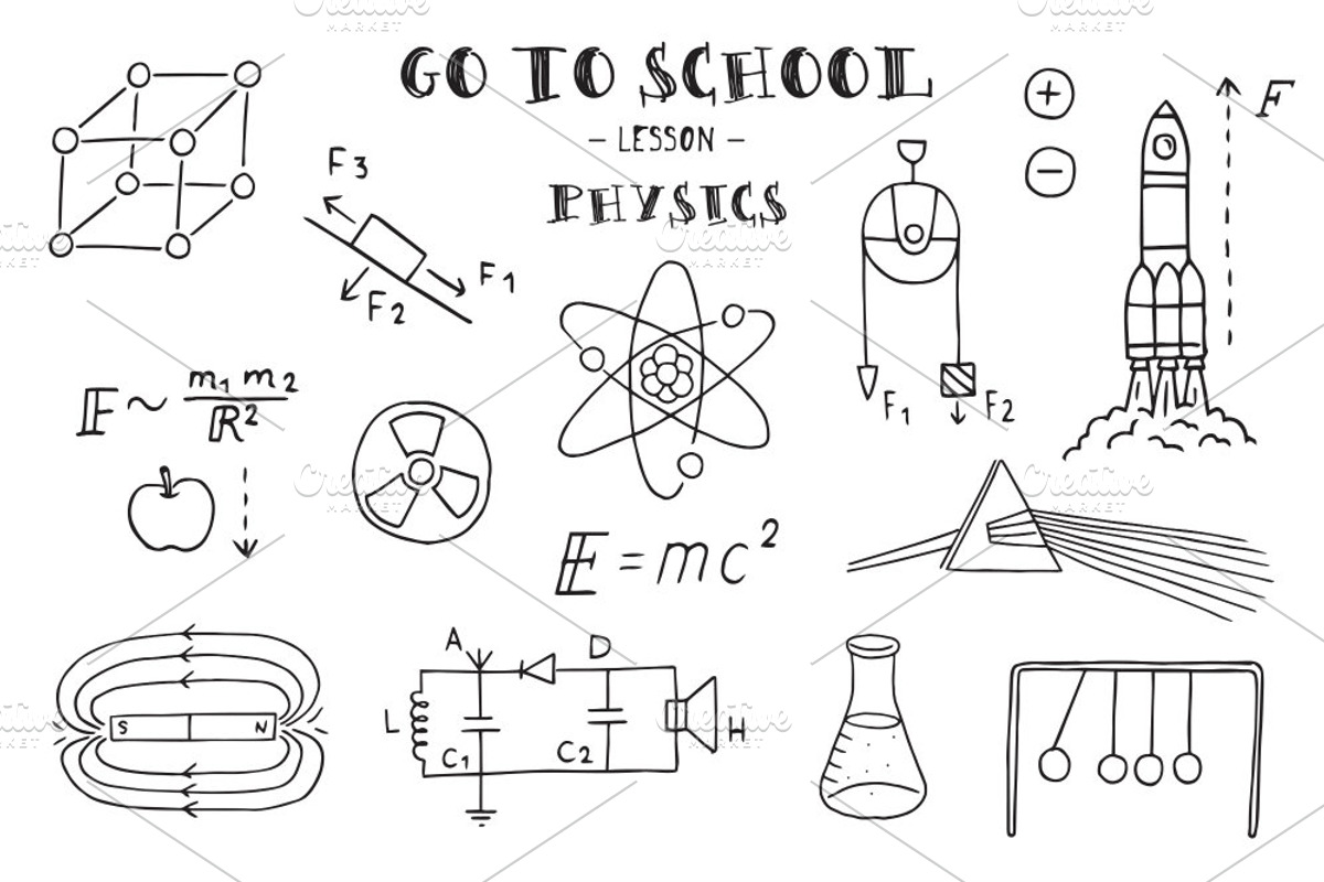Go to school. Doodle set, an Education Illustration by WINS Doodle shop (Photo 6 of 10)
