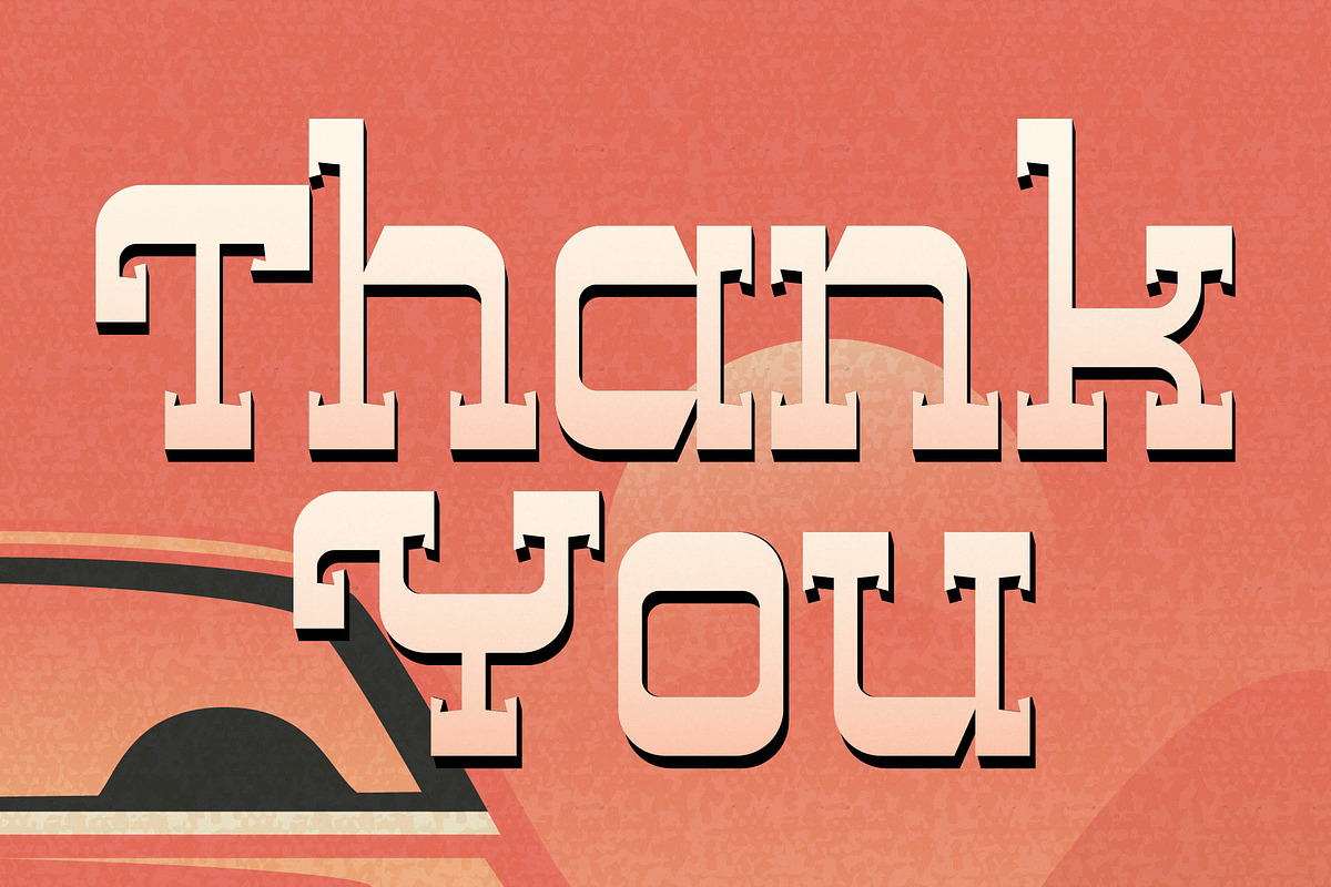Trails Nights Display Slab Serif, a Serif Font by Letterena Studios (Photo 14 of 14)