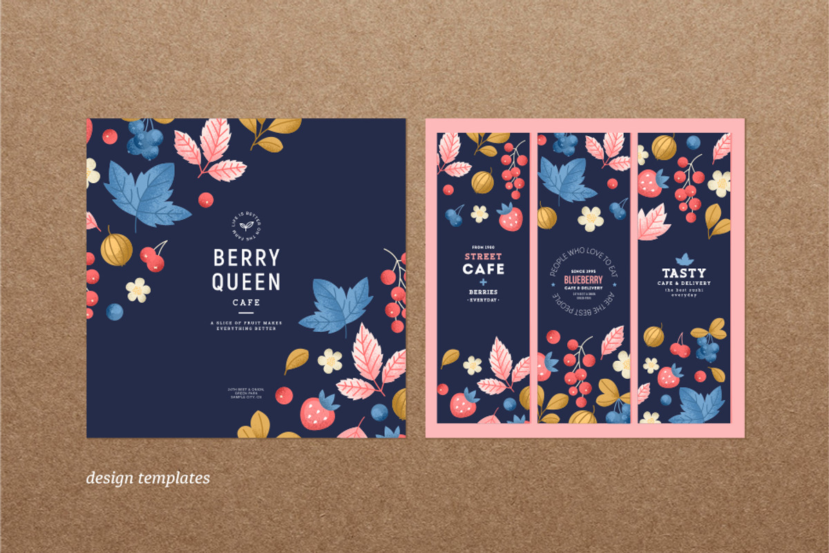 Berries illustrations, a Food Illustration by adehoidar (Photo 7 of 7)