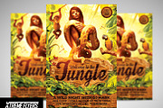 Jungle Party Flyer, a Flyer Template by XtremeFlyers (Thumbnail 1 of 2)