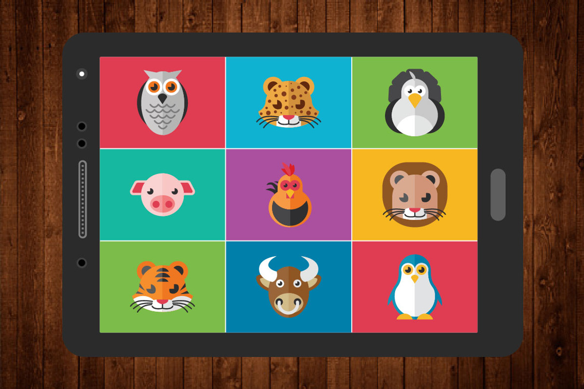 50 Animal Flat Icon Set, an Icon by VectorCam (Photo 5 of 5)