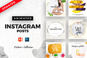 PATTERN Animated Instagram Posts, a Social Media Template by ShapeSlide (Thumbnail 14 of 14)