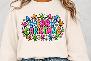 Merry Christmas, Christmas Lights, a Seasonal Illustration by Canvas Craft (Thumbnail 5 of 6)