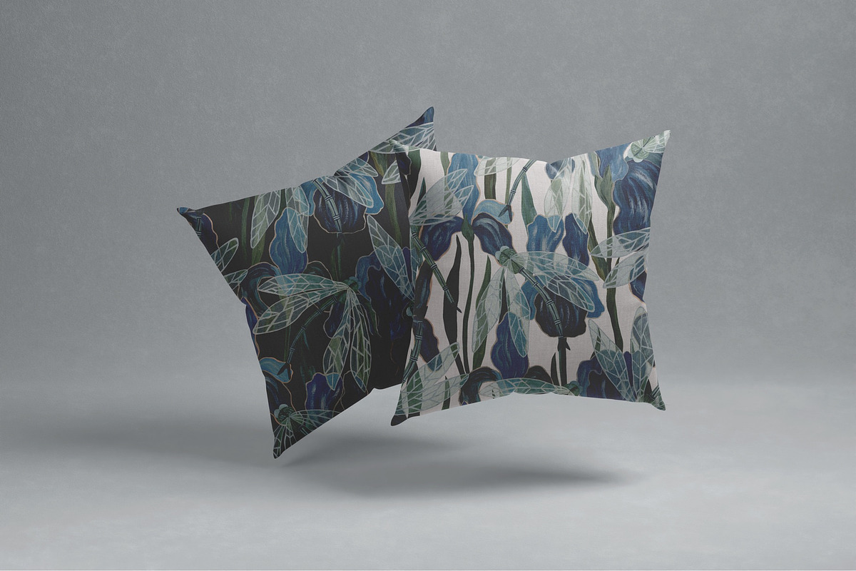 Pattern IRIS, an Illustration by PASHKOVA (Photo 16 of 17)