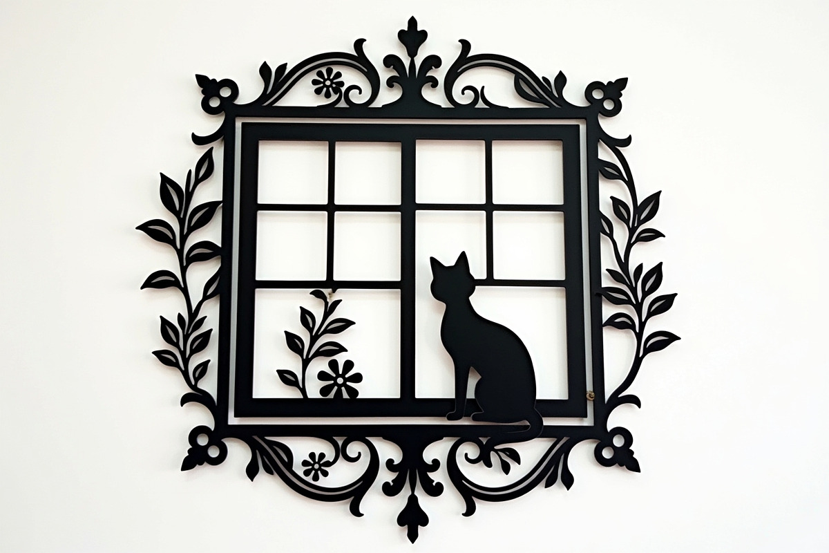 Ornamental Floral Laser Cut Lotus, an Object Graphic by Designs_River (Photo 9 of 11)