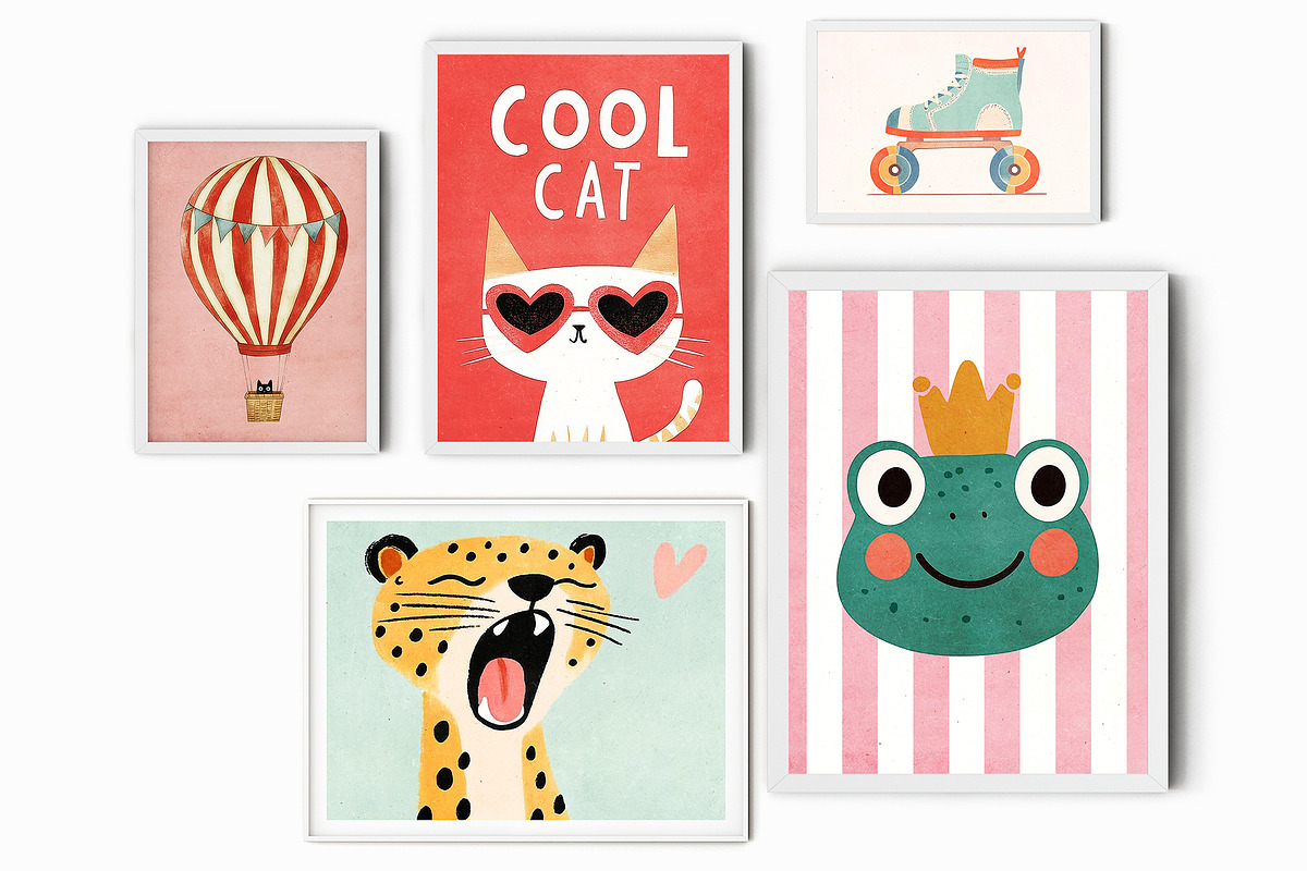 Nursery Print Bundle - 120+, a Background Graphic by Artemsky (Photo 7 of 9)