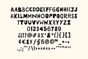 Lorcasen Quirky Mix Typeface, a Handwritten Font by 24Design Studios (Thumbnail 9 of 10)