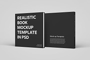 Hardcover Square Book Mockup, a Books & Magazine Mockup by Petr Stránský (Thumbnail 18 of 21)