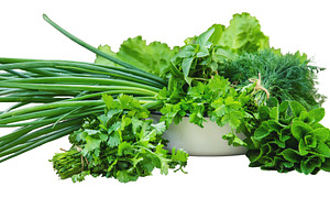 Fresh homemade greens from the, a Nature Photo by yanadjana