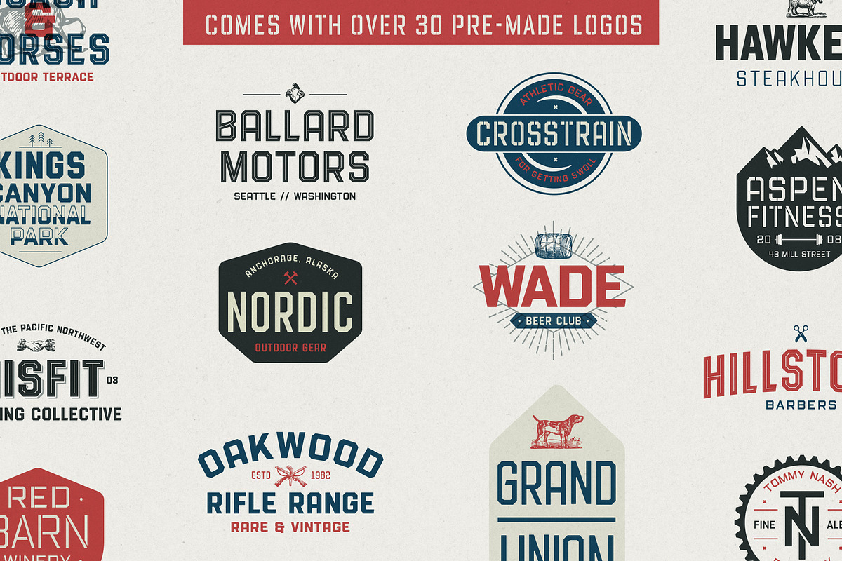 Evanston Tavern | 61 Font Family preview 3