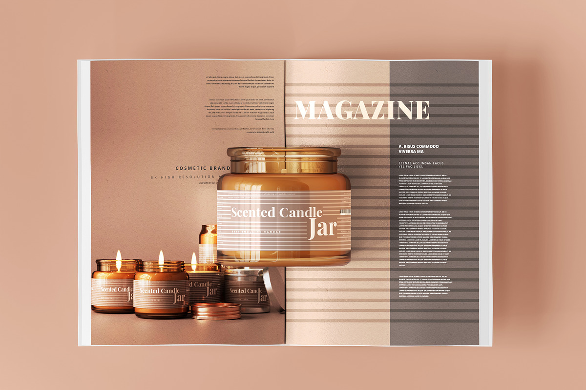 Amber Glass Candle Mockup Bundle, a Packaging Mockup by pmvch (Photo 109 of 135)