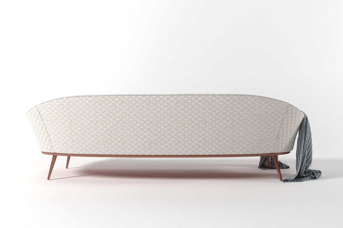 Sofa by Ico Parisi, a Furniture 3D Model by inDahouze (Photo 3 of 8)