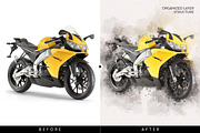 Vivid Paint Watercolor Ps Action, an Action Add-On by ridvanpars (Thumbnail 3 of 10)