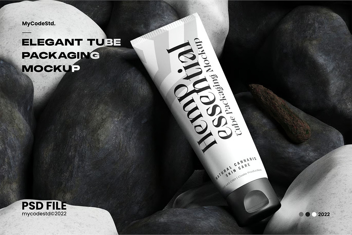 AM - Elegant Tube Packaging Mockup, a Packaging Mockup by zpackcreative (Photo 1 of 4)