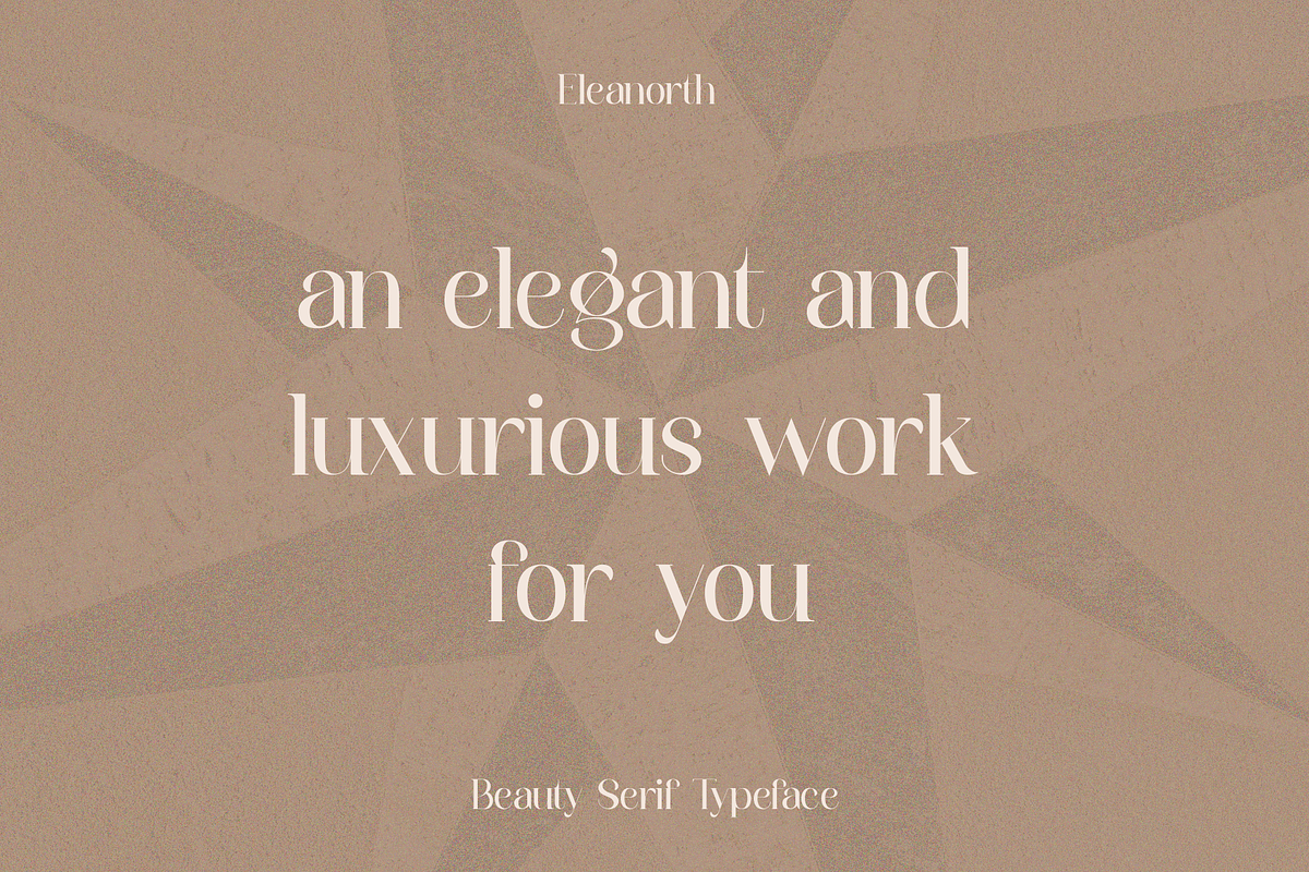 Eleanorth, a Serif Font by RT Studio (Photo 2 of 10)