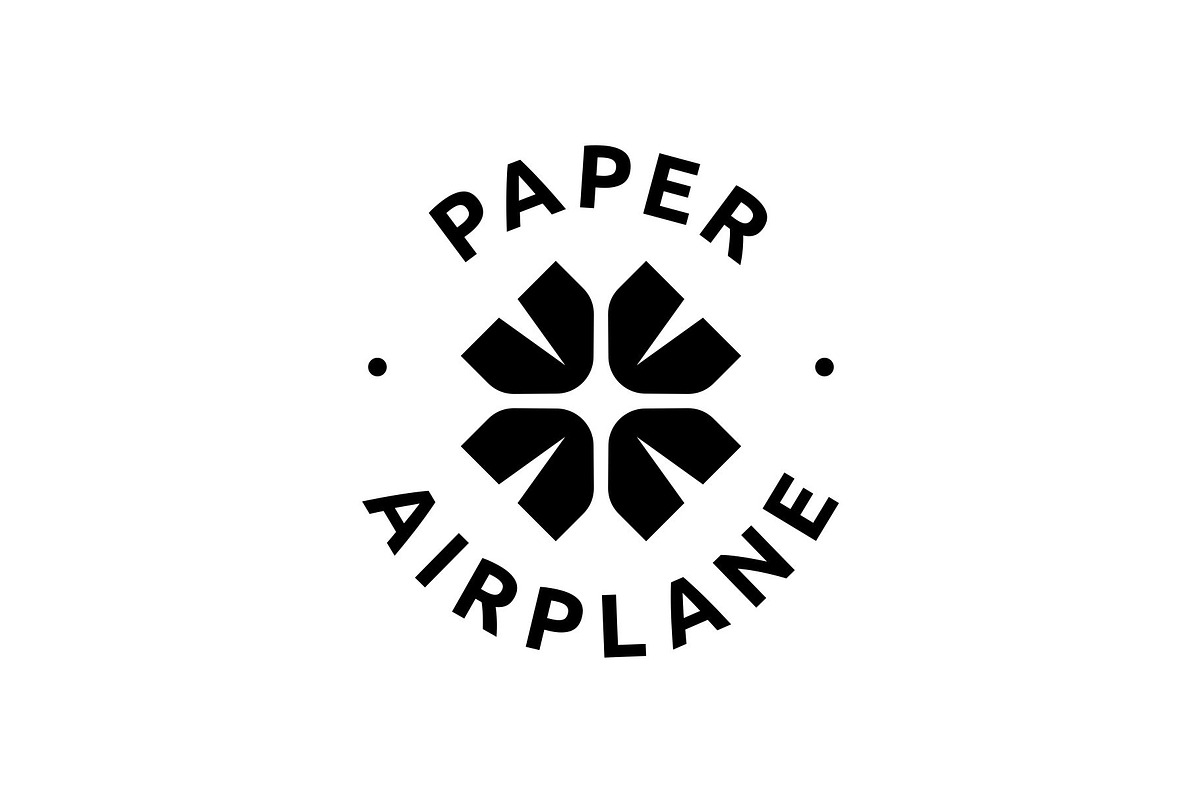 Paper Airplane Logo, a Branding & Logo Template by Buqancreative (Photo 3 of 4)