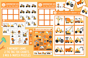 Construction Site Games For Kids