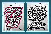 Thrashlane Bold Street Brush Font, a Font by Ronny Studio (Thumbnail 4 of 9)