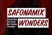 Safonamix Wonders - Font Duo, a Handwritten Font by Youngtype.Std (Thumbnail 1 of 10)
