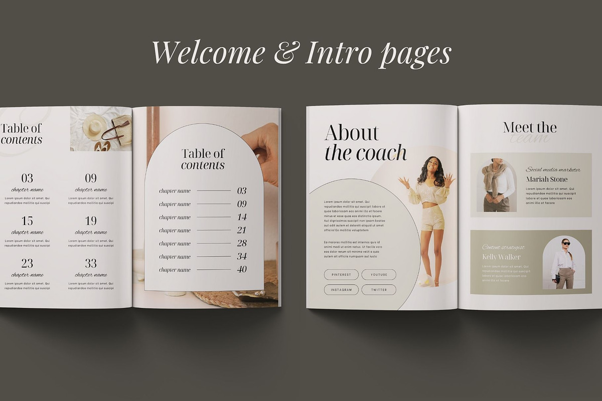 2in1 Ebook Workbook Template Bundle, a Templates & Theme by BoldNStudio (Photo 16 of 28)