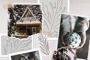 Spruce Branch line art & Patterns, an Illustration by Katya_lu (Thumbnail 7 of 7)