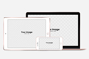Responsive Screen Simple Mockups Set, an iPhone Mockup by tamiq (Thumbnail 4 of 7)