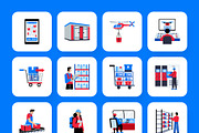 Logistics and Delivery Icon Set, an Emoji Icon by Creative Stall (Thumbnail 8 of 8)