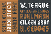HandDeco Shadow, a Sans Serif Font by Satchel & Sage (Thumbnail 3 of 5)