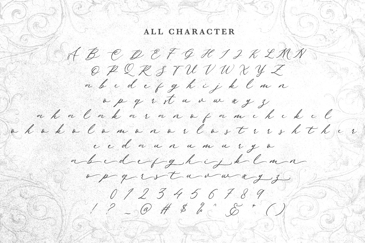 Rusthand - Rough Script, a Script Font by Bale Type (Photo 9 of 9)